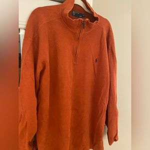 Polo sweater xxl orange, like new